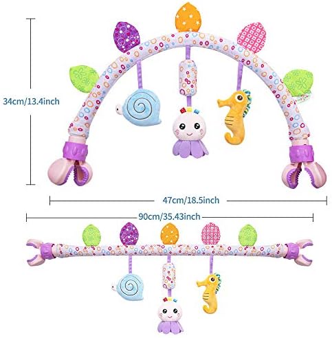 Caterbee Travel Arch Bassinet Toys for Baby