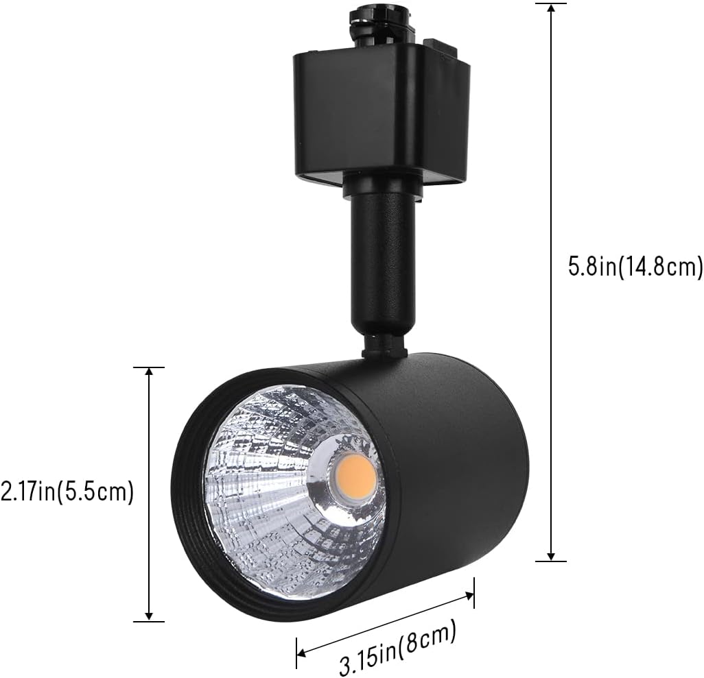 Mirrea 12 Pack LED Track Lighting Heads