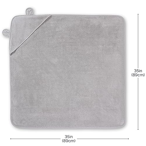 Natemia Premium Hooded Baby Bath Towel - Organic Cotton Soft Luxurious