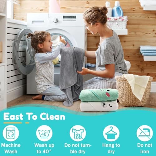 Febvao Baby Hooded Towels 31x31in Super Soft