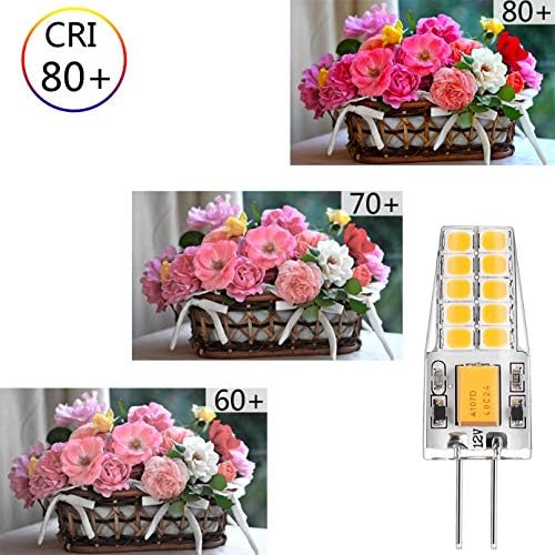 Lxcom Lighting G4 Mini LED Bulb 4 Pack 25W 3000K Warm White