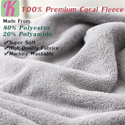 Kmilro Baby Hooded Towels 4 Pack Unisex