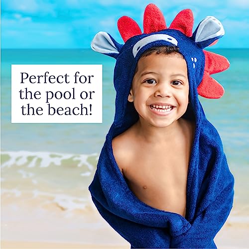 Natemia Premium Hooded Baby Towel with Hippo Design