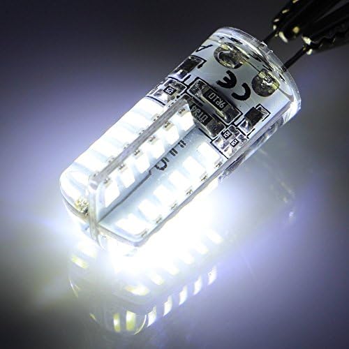 RAYHOO 10pcs G4 LED Bulbs 3W 12V White 6000K