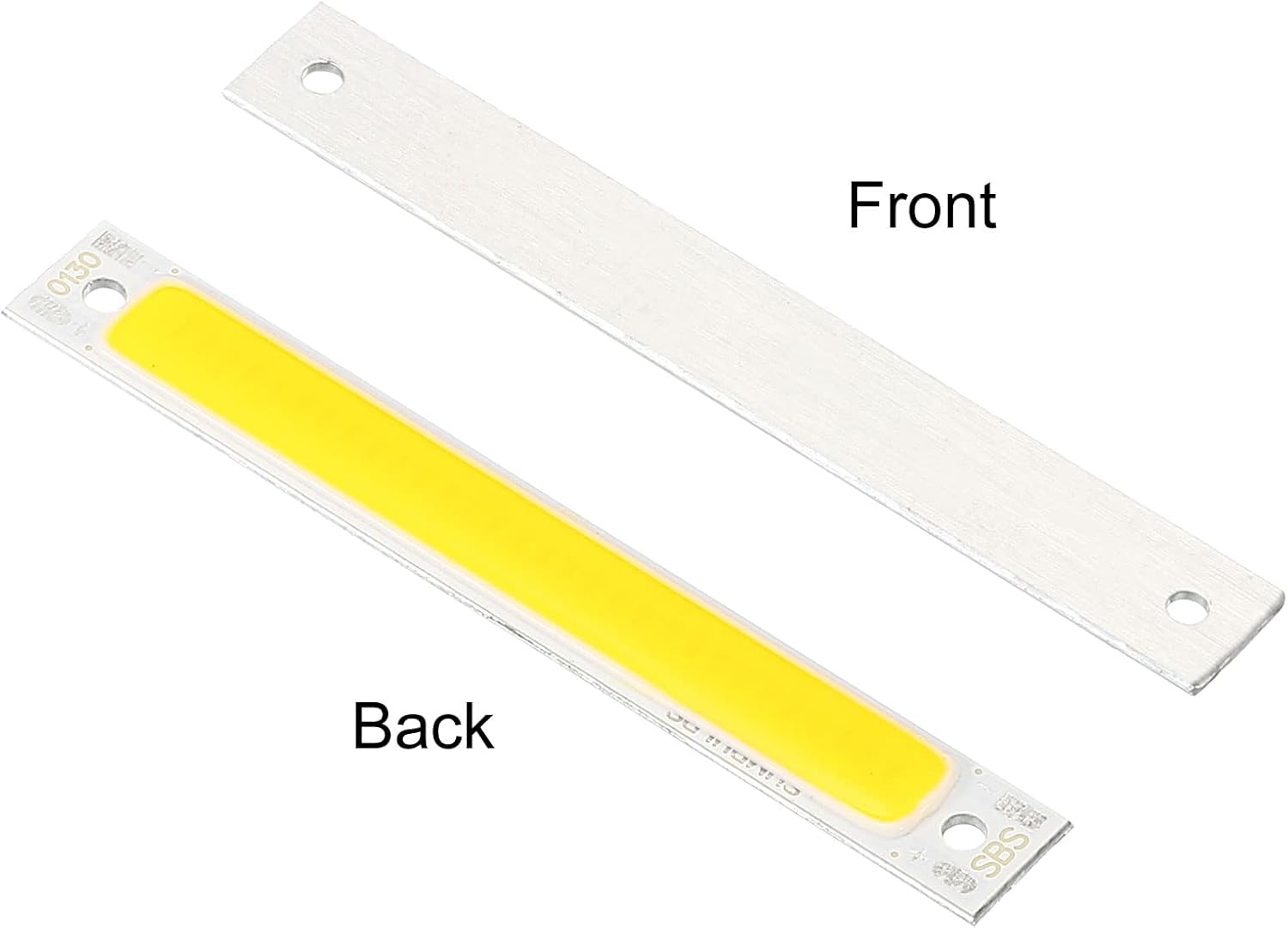 PATIKIL 3W DC LED Chip Bulb 3000K 3 Pack