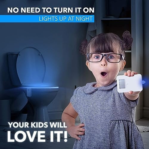 Witshine Motion Sensor Toilet Night Light with 16 LEDs