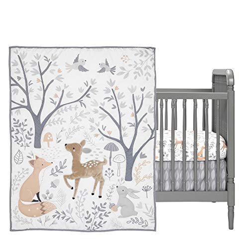 Bedtime Originals 3-Piece Crib Bedding Set Deer Park