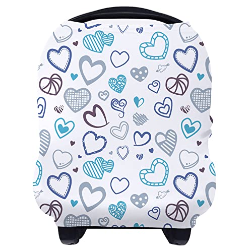 Yoofoss Nursing Cover Breastfeeding Scarf - Universal Baby Car Seat Stroller Cover