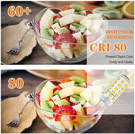 HUIMEIJIA G4 LED Bulb 3W 4pcs Warm White 3000K