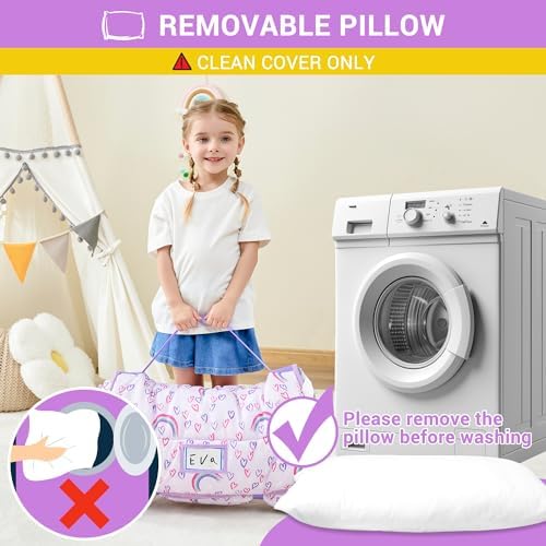 Toddler Nap Mat with Pillow and Blanket Travel-Friendly