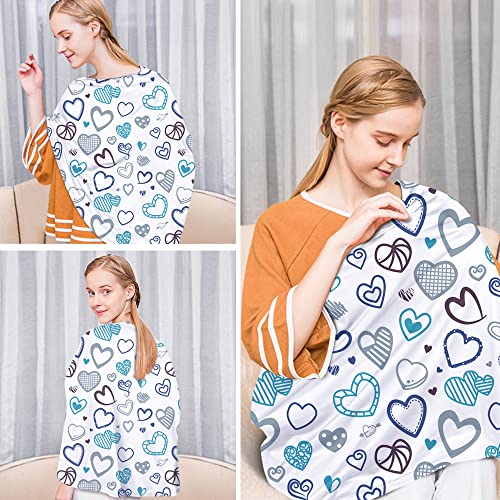 Yoofoss Nursing Cover Breastfeeding Scarf - Universal Baby Car Seat Stroller Cover