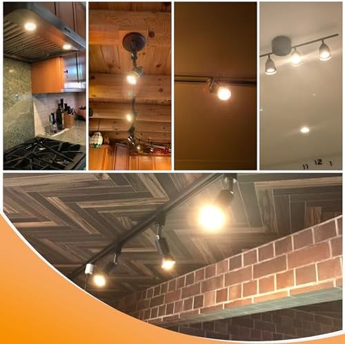 Heifymi Dimmable E17 LED Bulb 6W 3 Pack Warm White 2700K