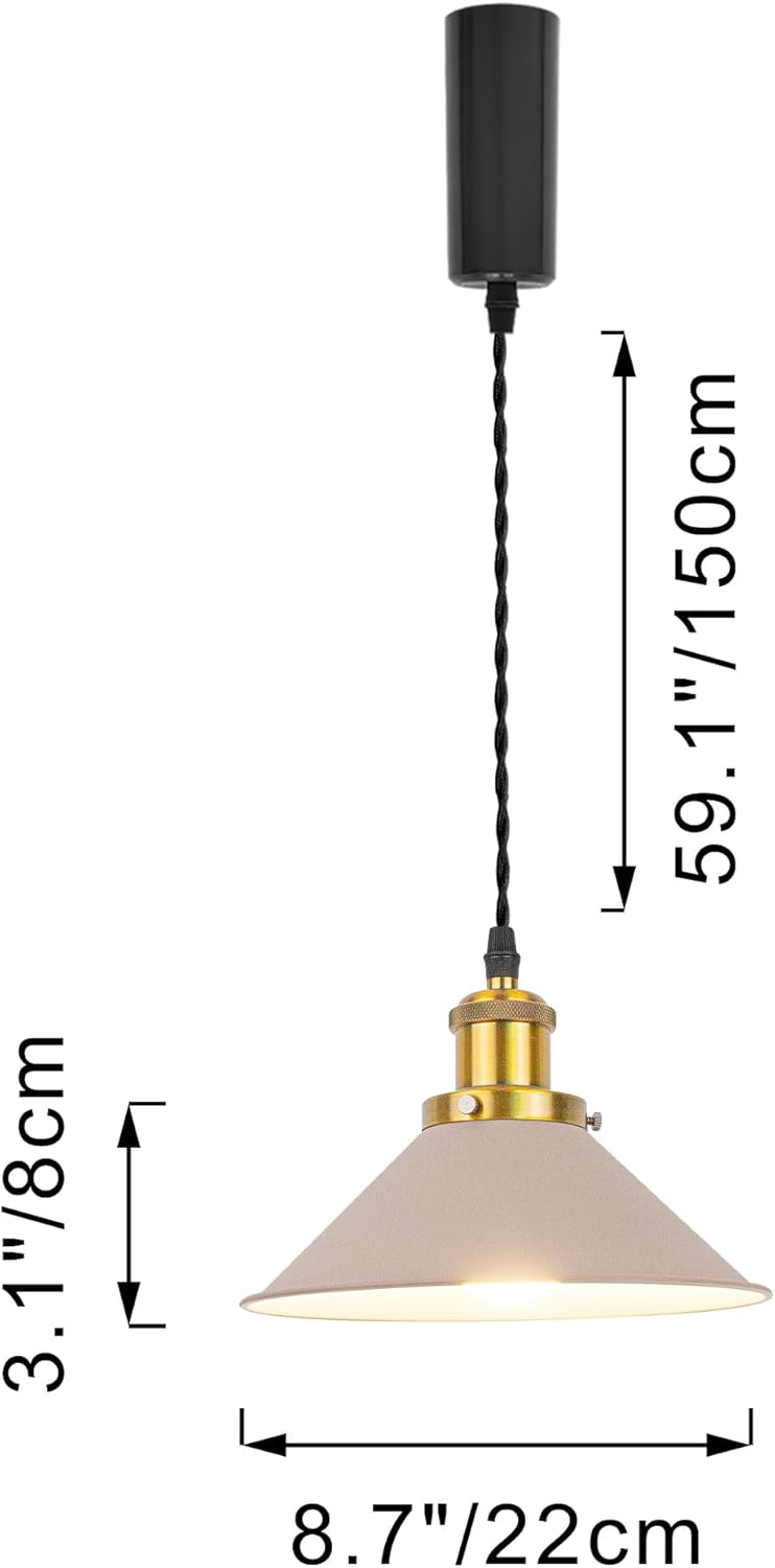 Adjustable Height Juno Track Pendant Lights in Antique Brass