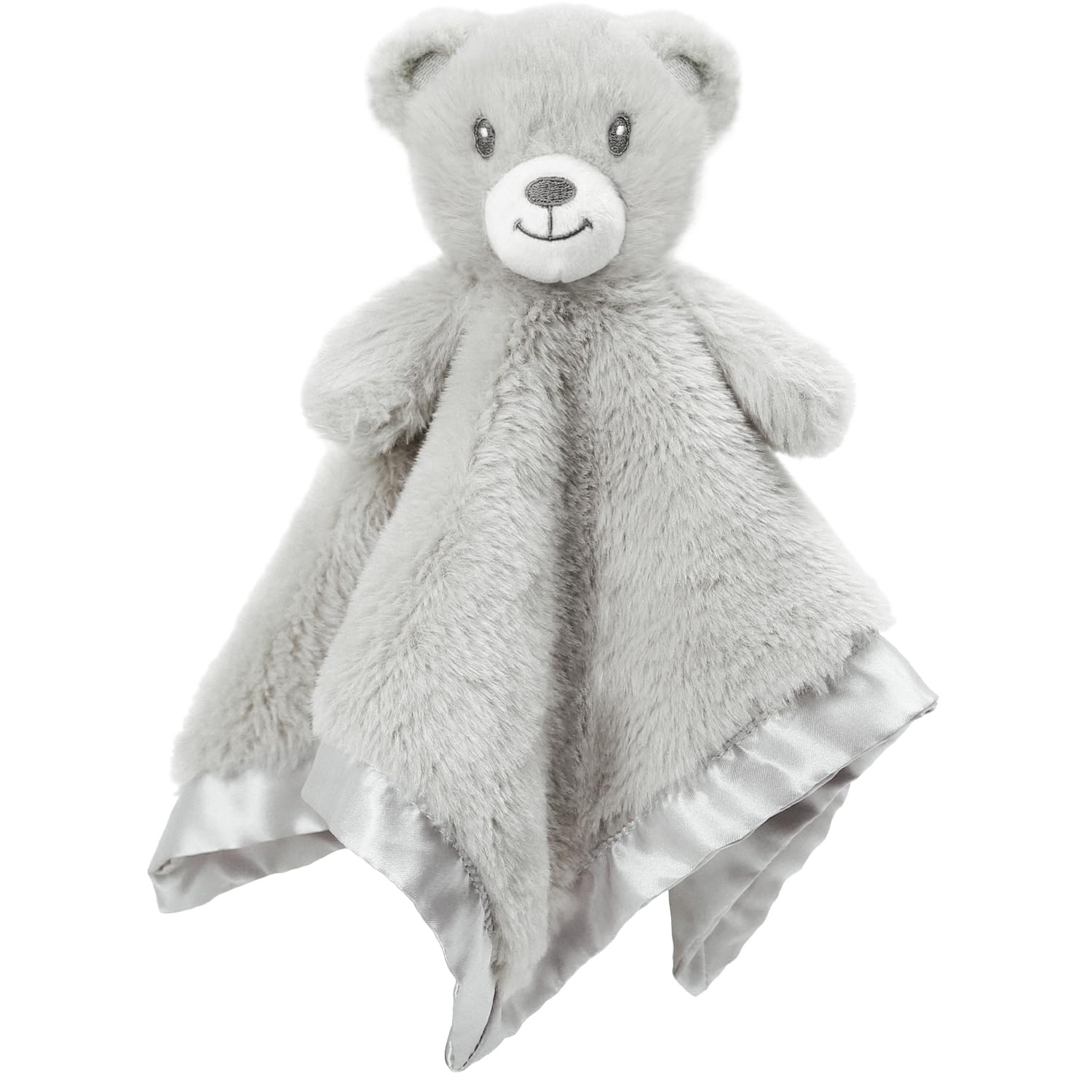 BEILIMU Bear Security Blanket 135 Inch Grey