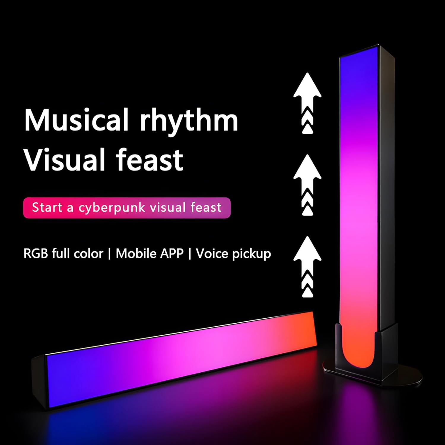 Benedi RGB Light Bar Smart LED Lights for Bedroom and Gaming