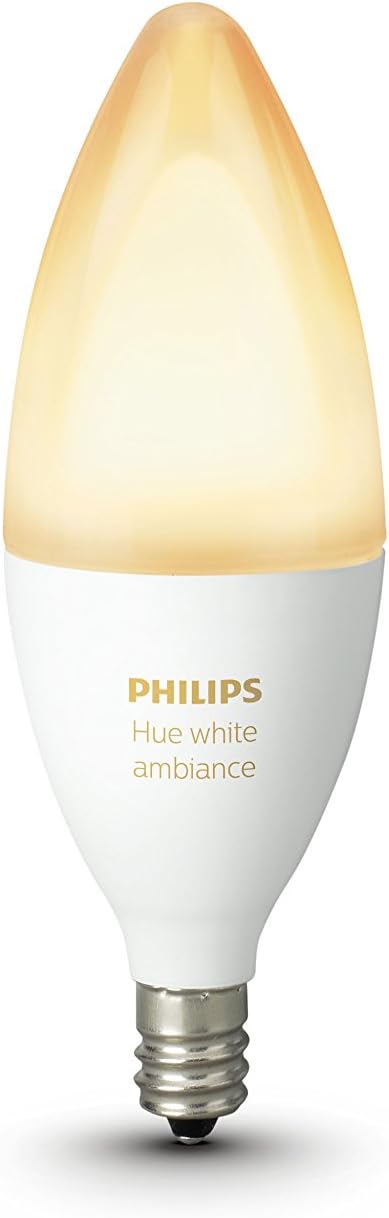 Philips Hue White Ambiance E12 LED Candle Bulb 6W Dimmable Smart Light