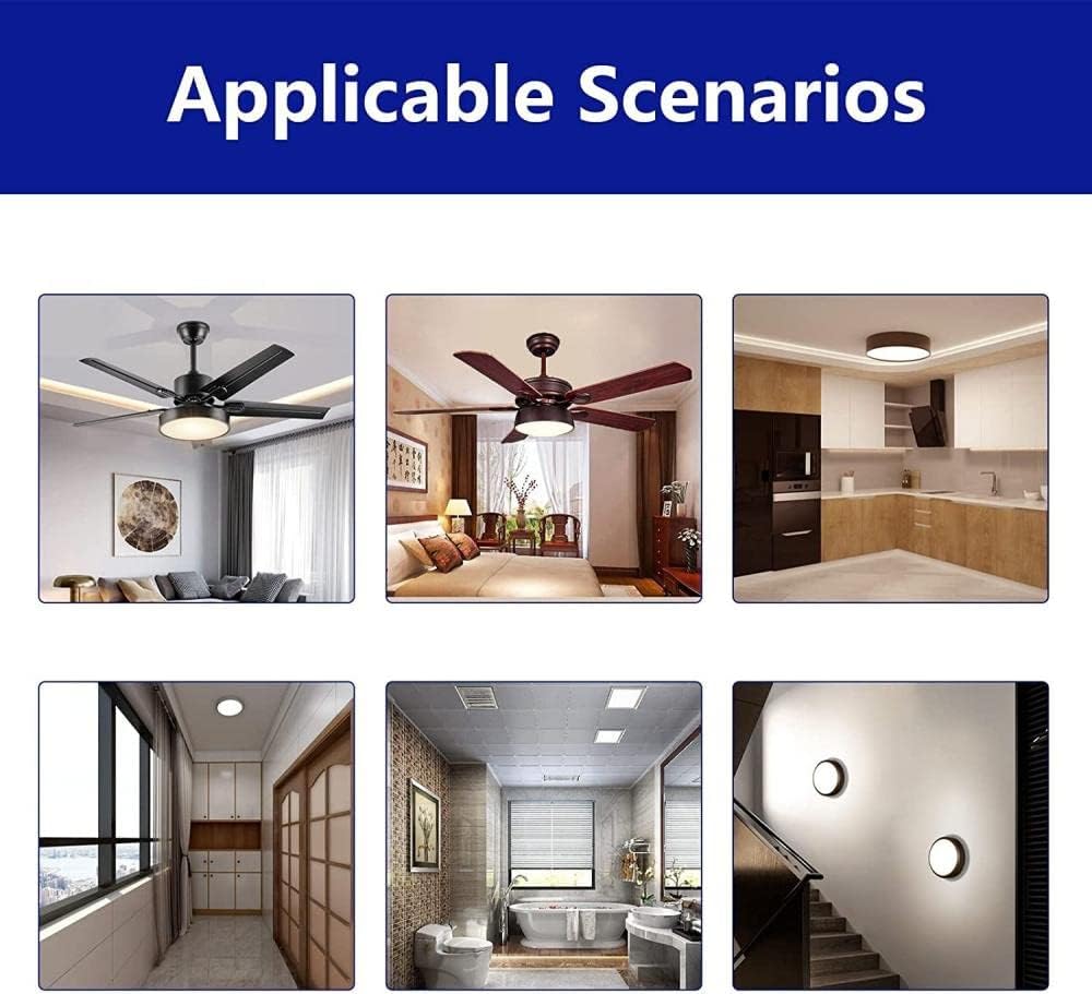 Othmro 5Pcs 40mm Dia High Power LED Chip Bulb