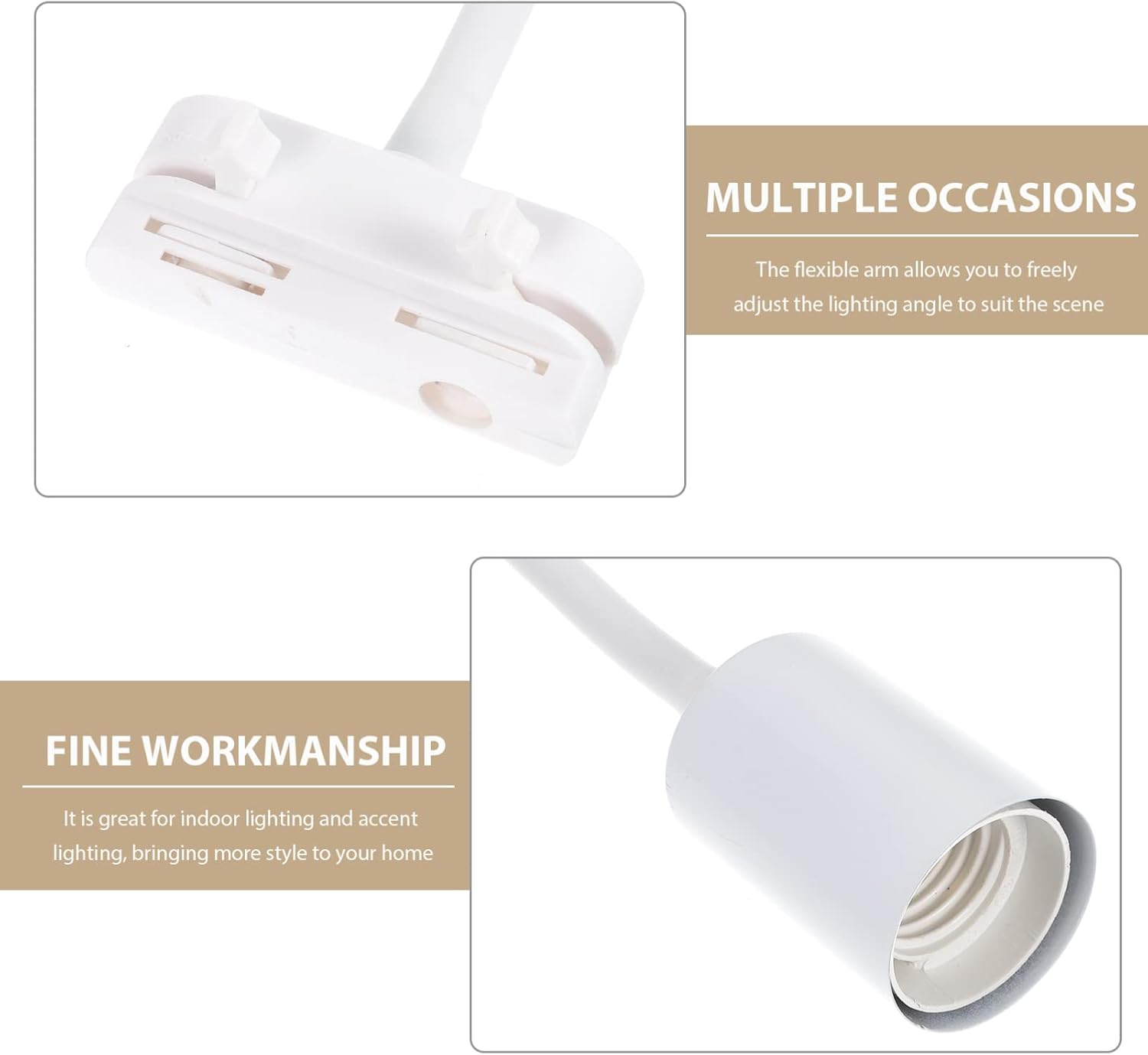 OSALADI Track Light Ceiling Spotlight with Rotatable Arm