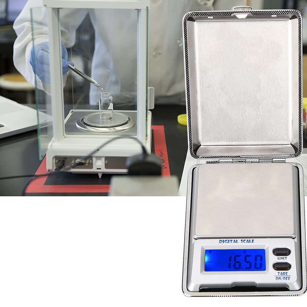 Portable Digital Scale with Tare Function and Low Battery Alarm