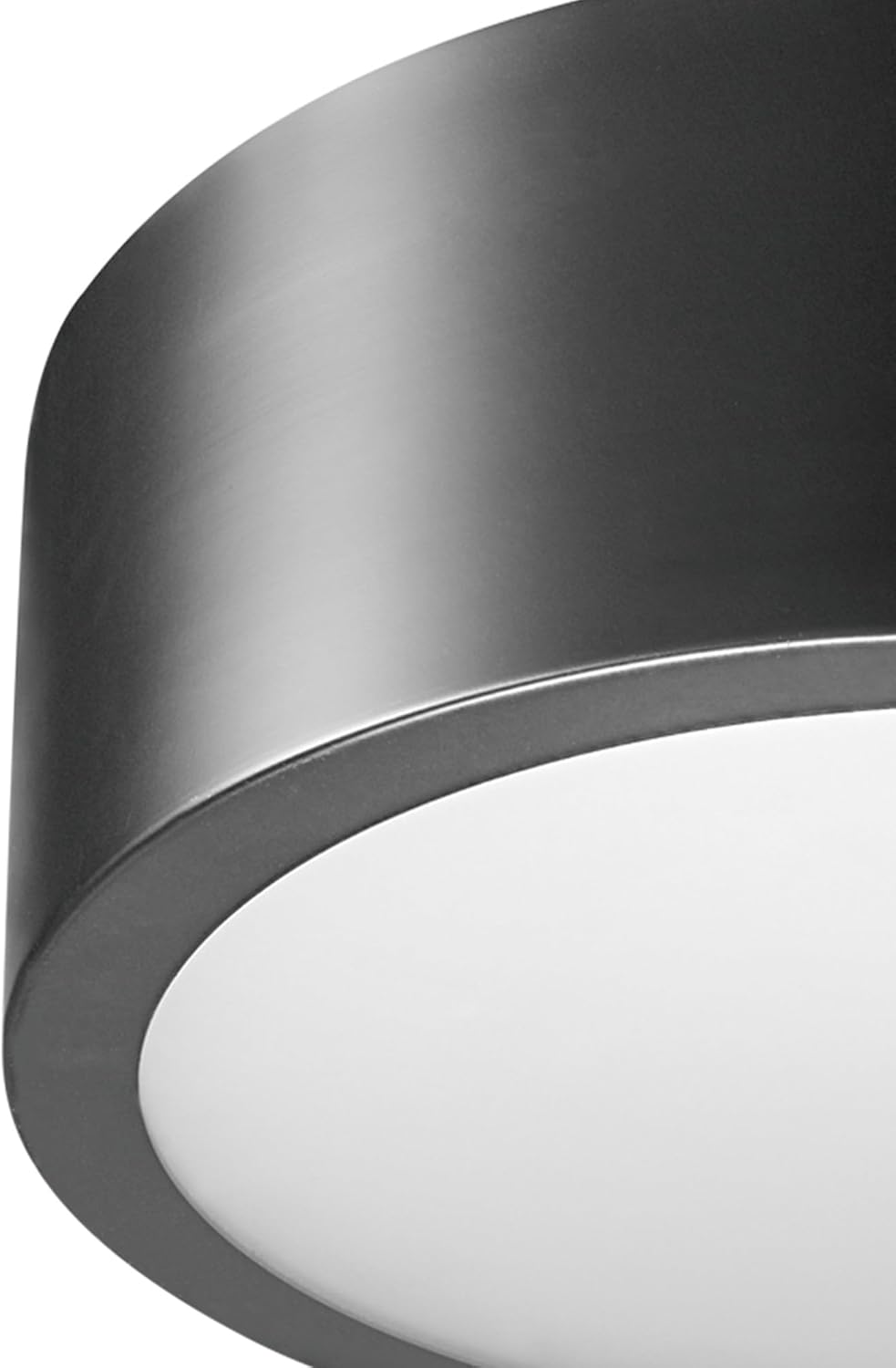 Globe Electric Edinburg LED Flush Mount Ceiling Light Black Iron Finish 1