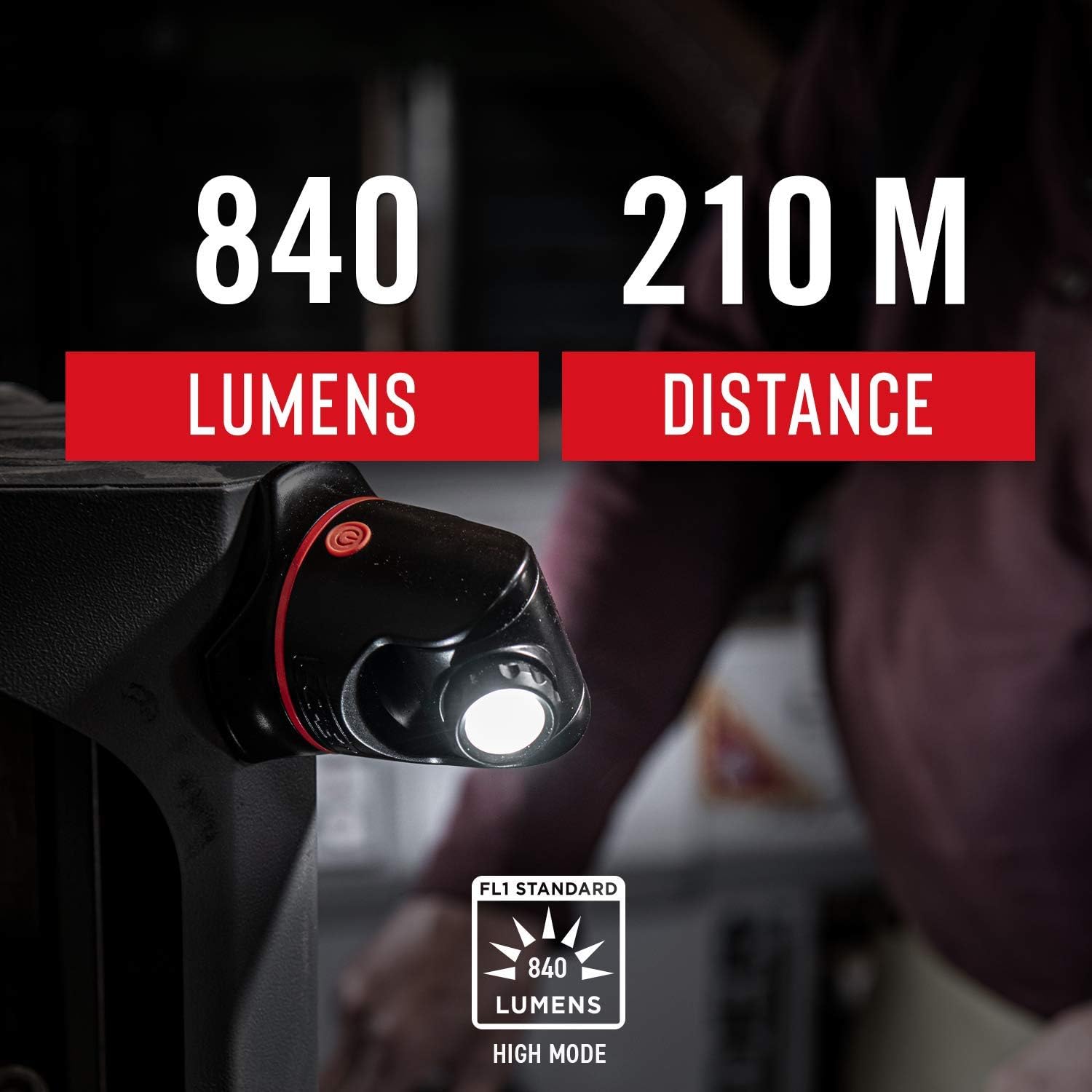 Coast PM550 840 Lumen LED Work Light with Dual Power