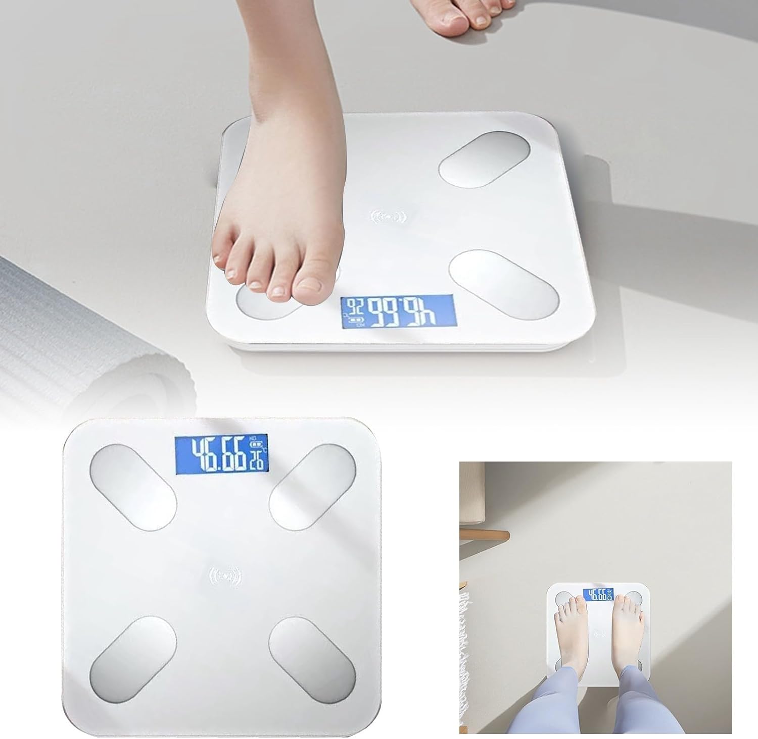 KELINFONG 2025 Body Weight Scale with Fat and Muscle Analysis