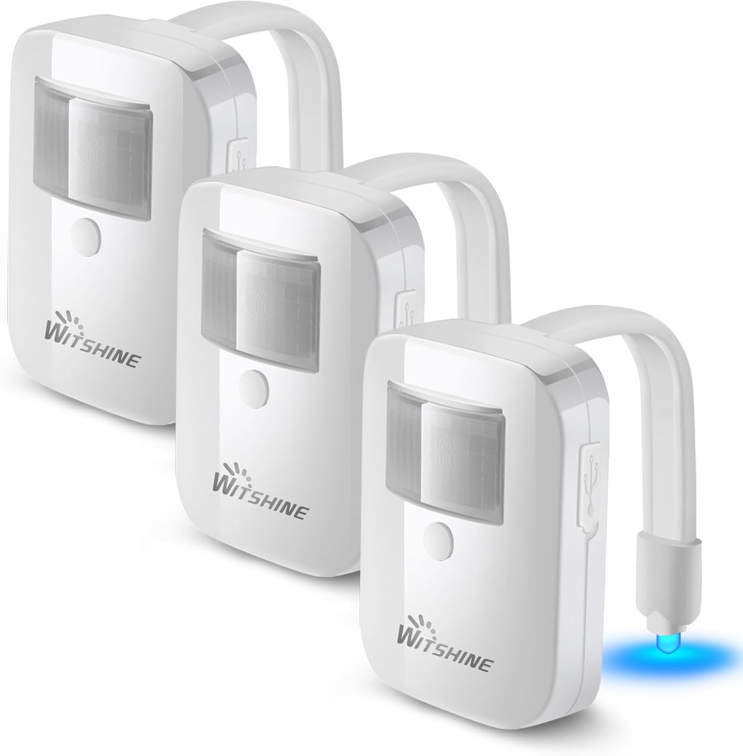 Witshine Motion Sensor Toilet Light 3Pack