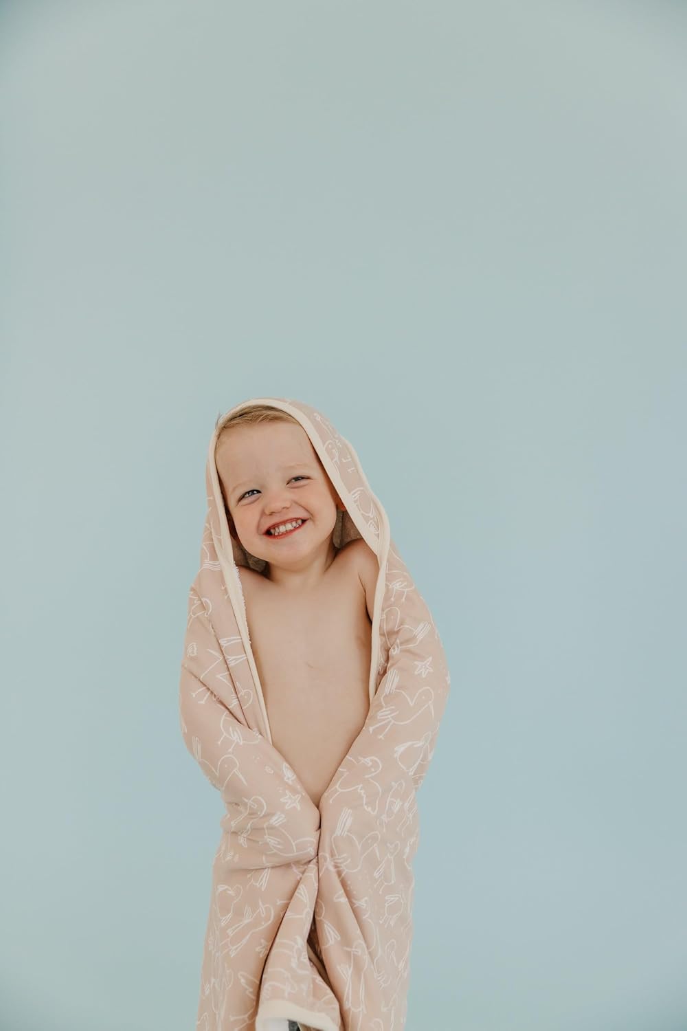 Copper Pearl Hooded Bath Towels with Cool Designs