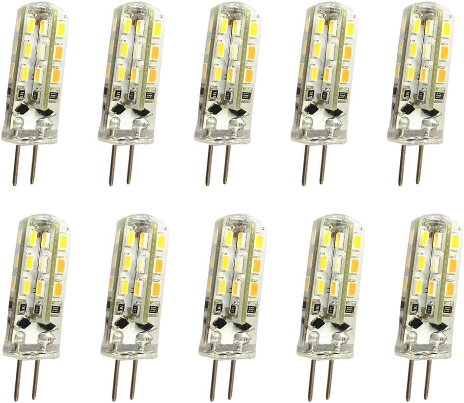 OMTO G4 2W 3014SMD LED 150lm 360 Waterproof Bulb 10 Pack