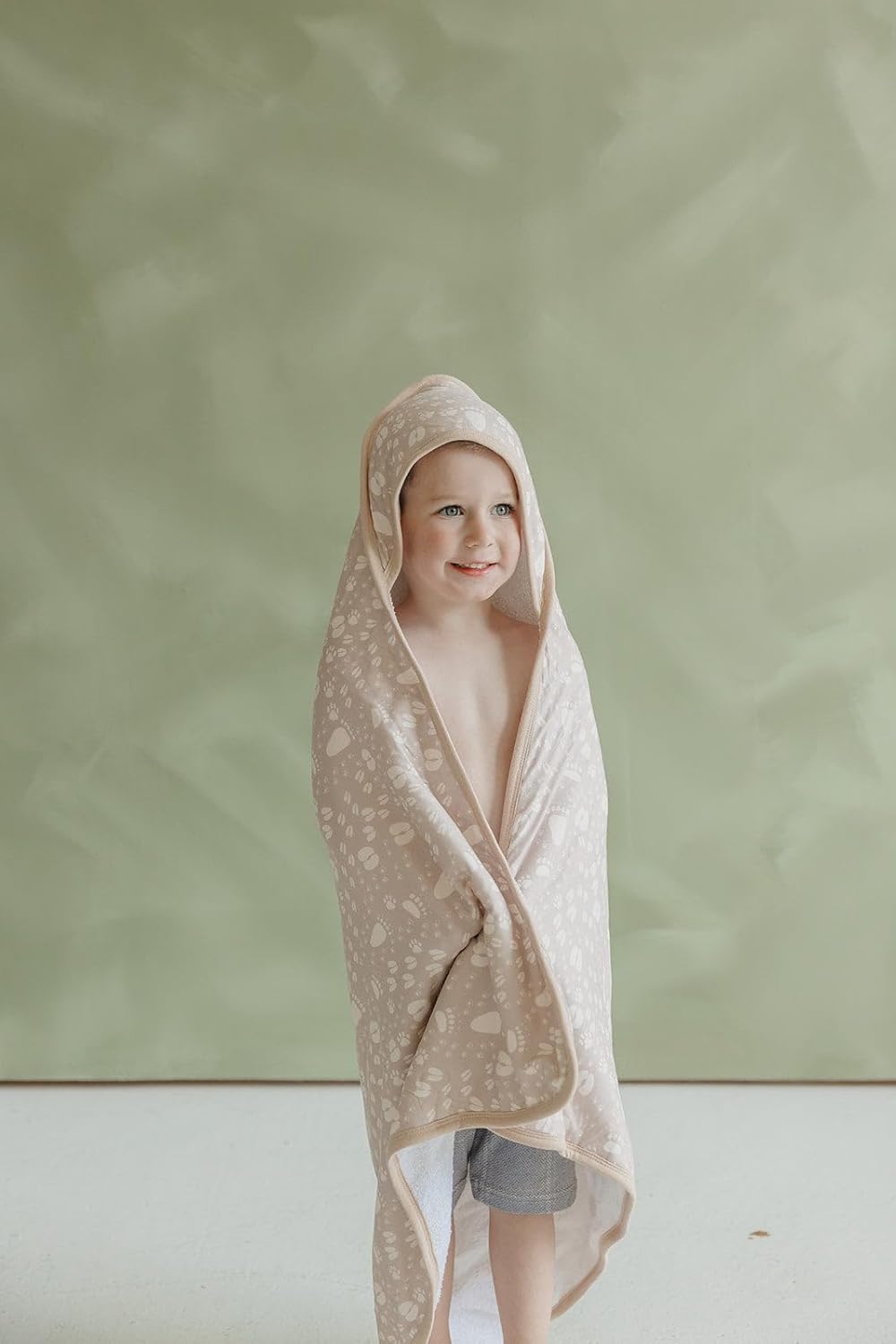 Copper Pearl Hooded Bath Towels for Baby and Kids