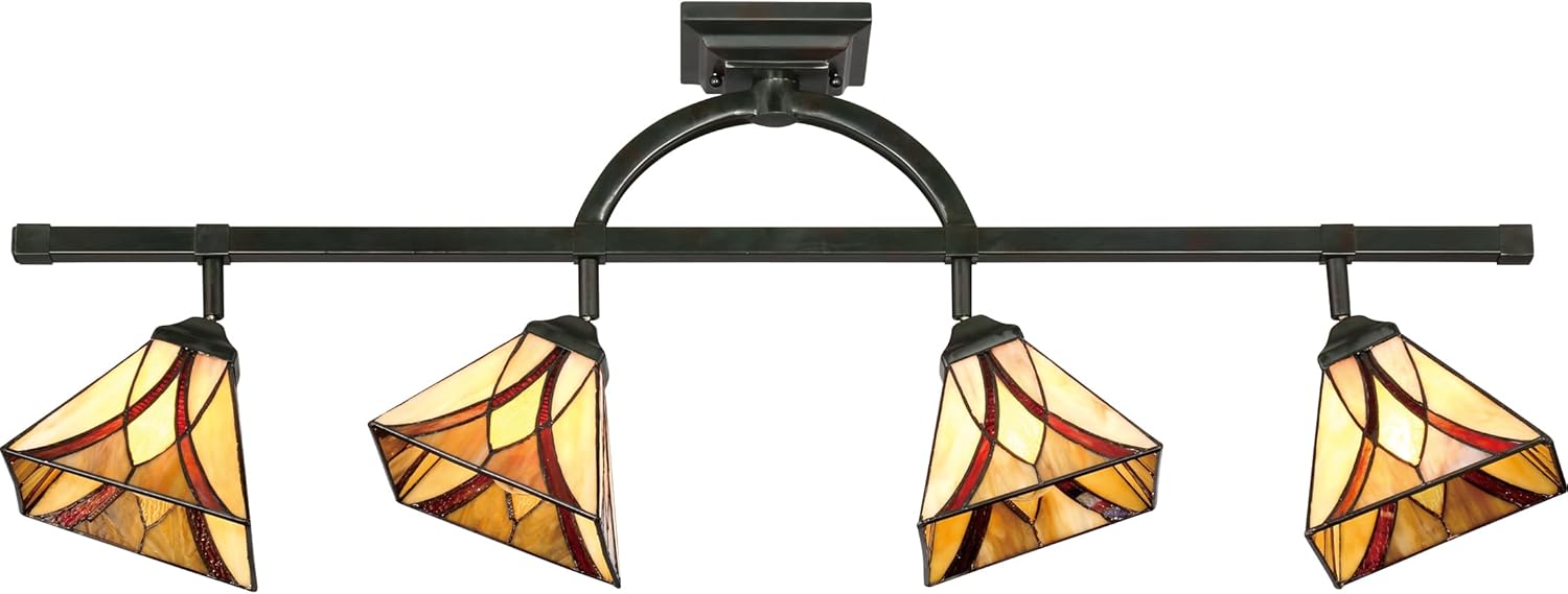Quoizel Adjustable Track Light Kit 4 Light 400 Watts Valiant Bronze
