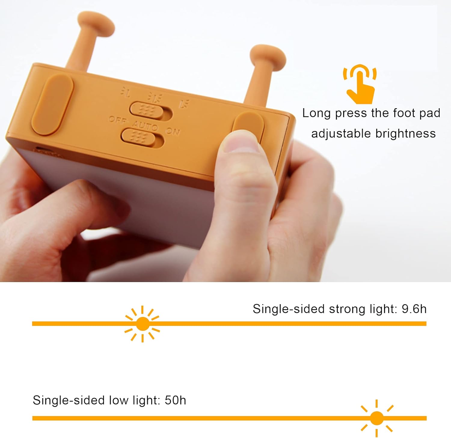 QANYI Cute Night Light LED Lamp with Rechargeable