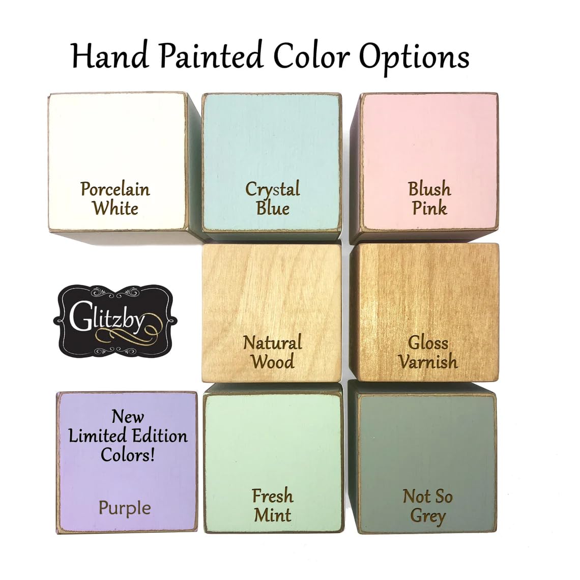 Personalized Baby Name Blocks for Girls or Boys