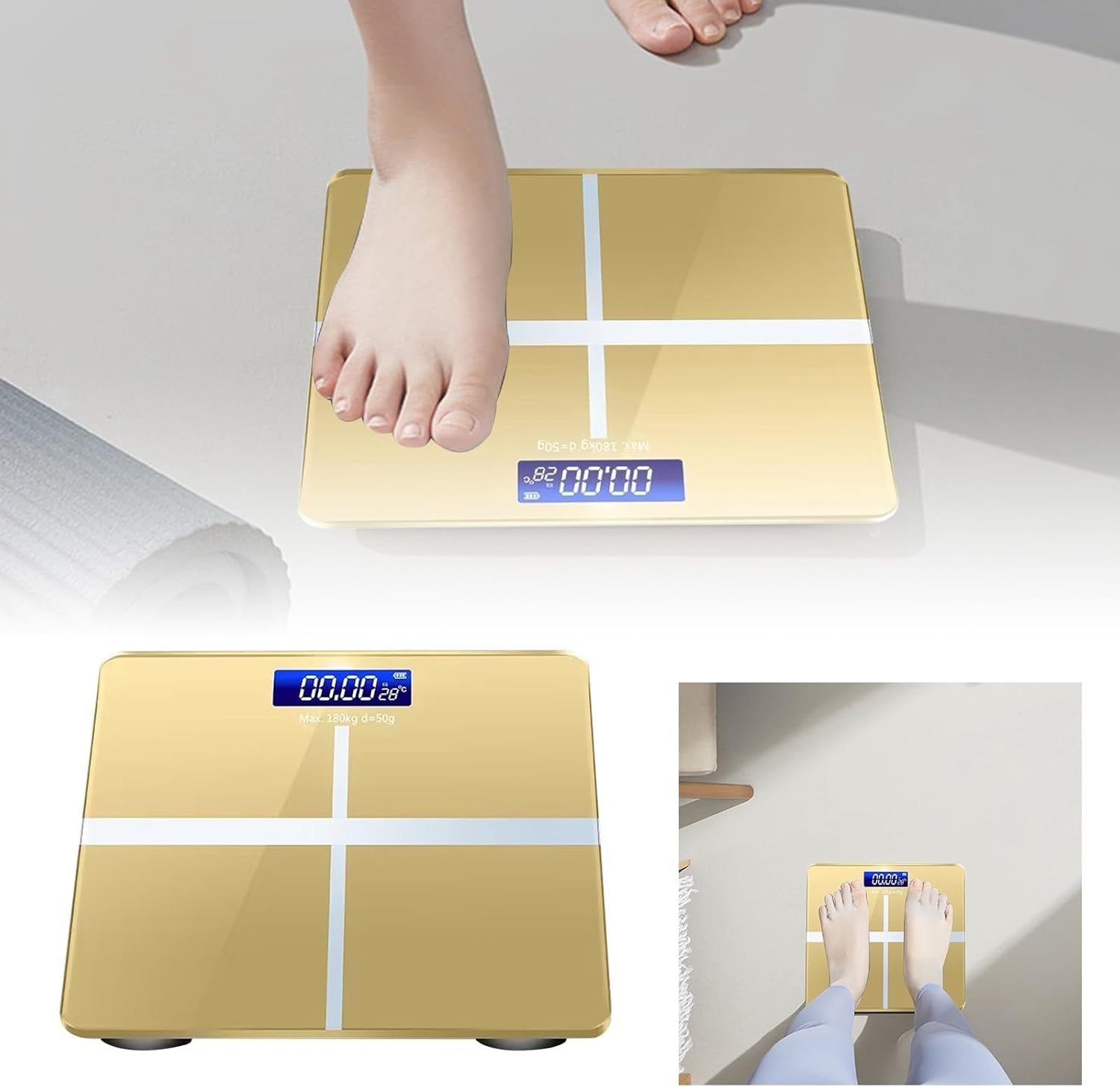 KELINFONG 2025 Digital Body Composition Scale with Fitness App Sync