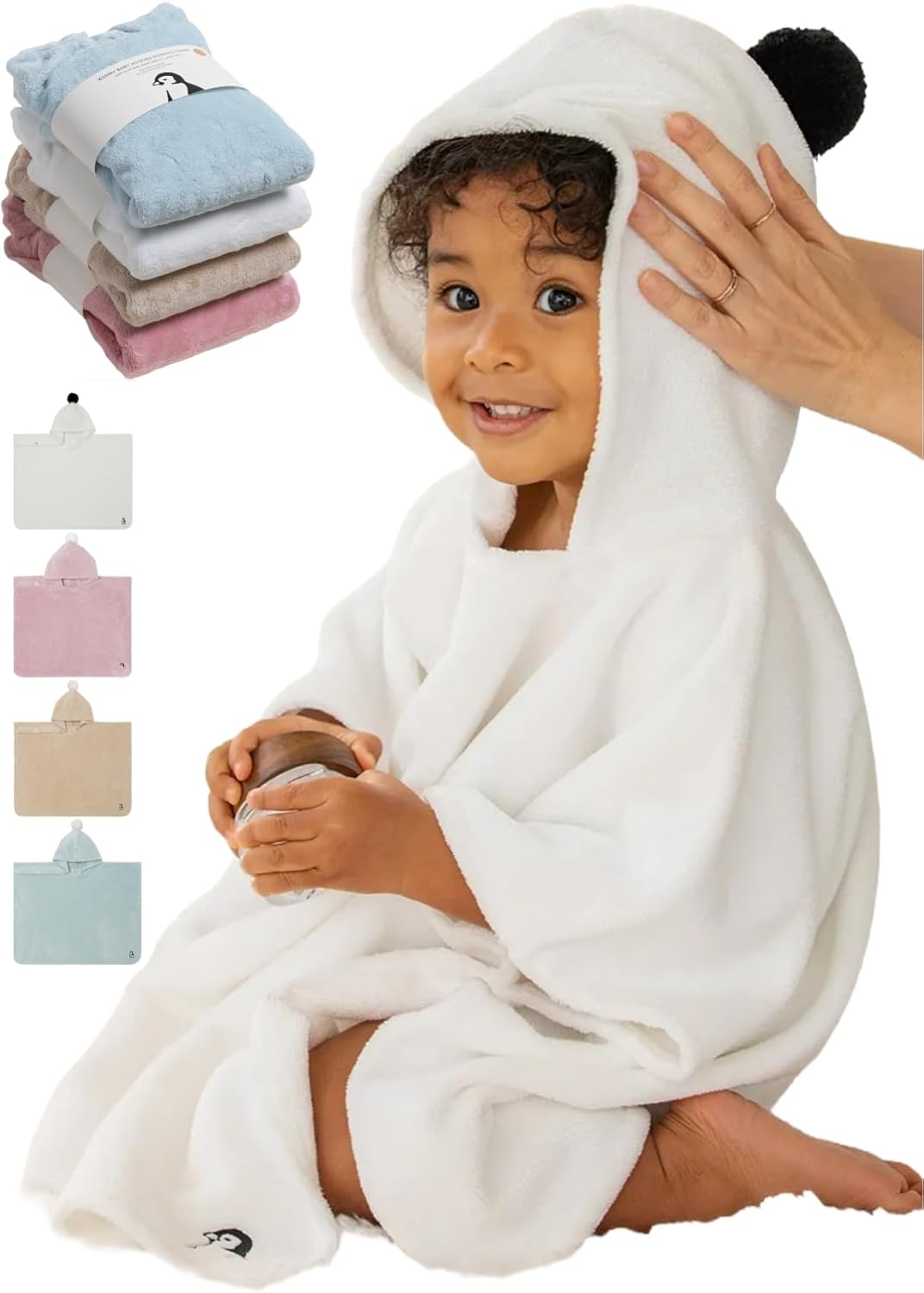 Konny Baby Hooded Towel - Ultra Soft Quick Dry