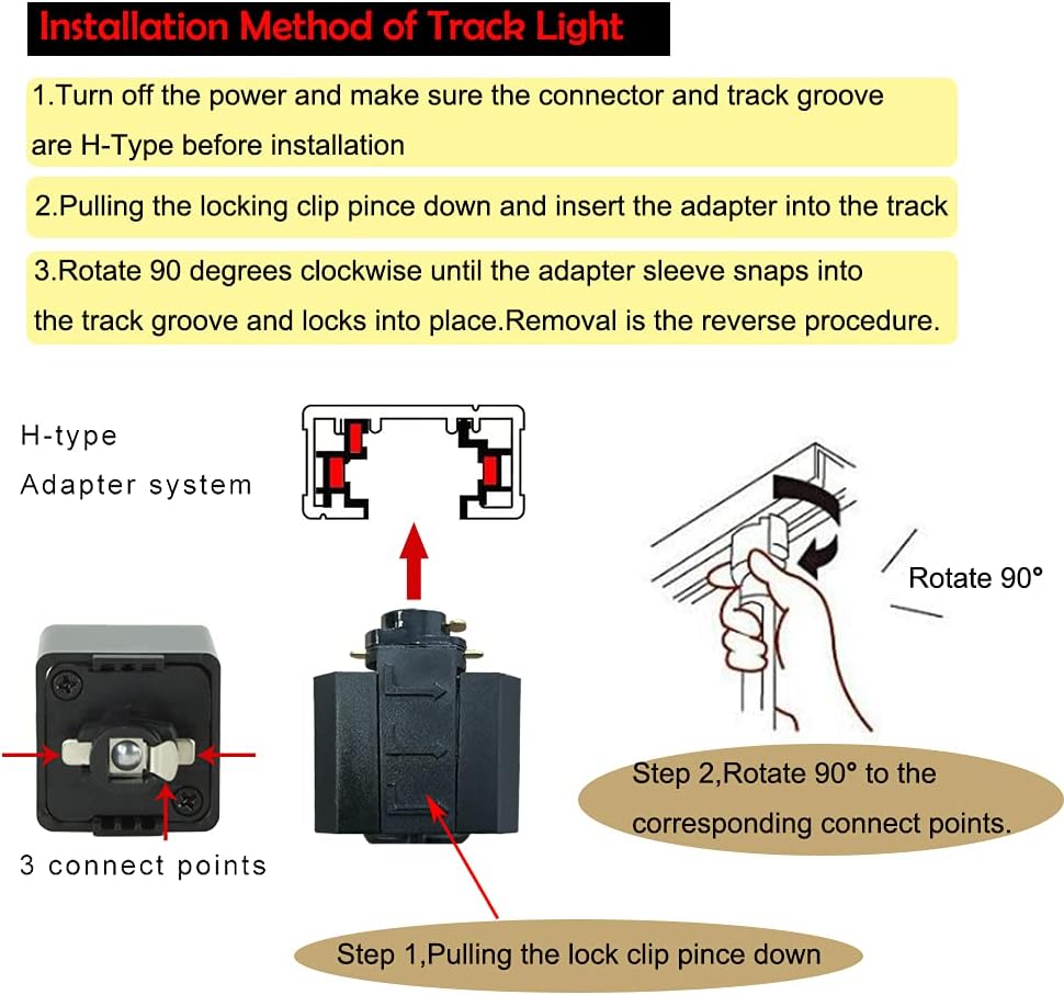 KAYYELAMP 3-Light H Track Pendant Light with Purple Ceramic Base