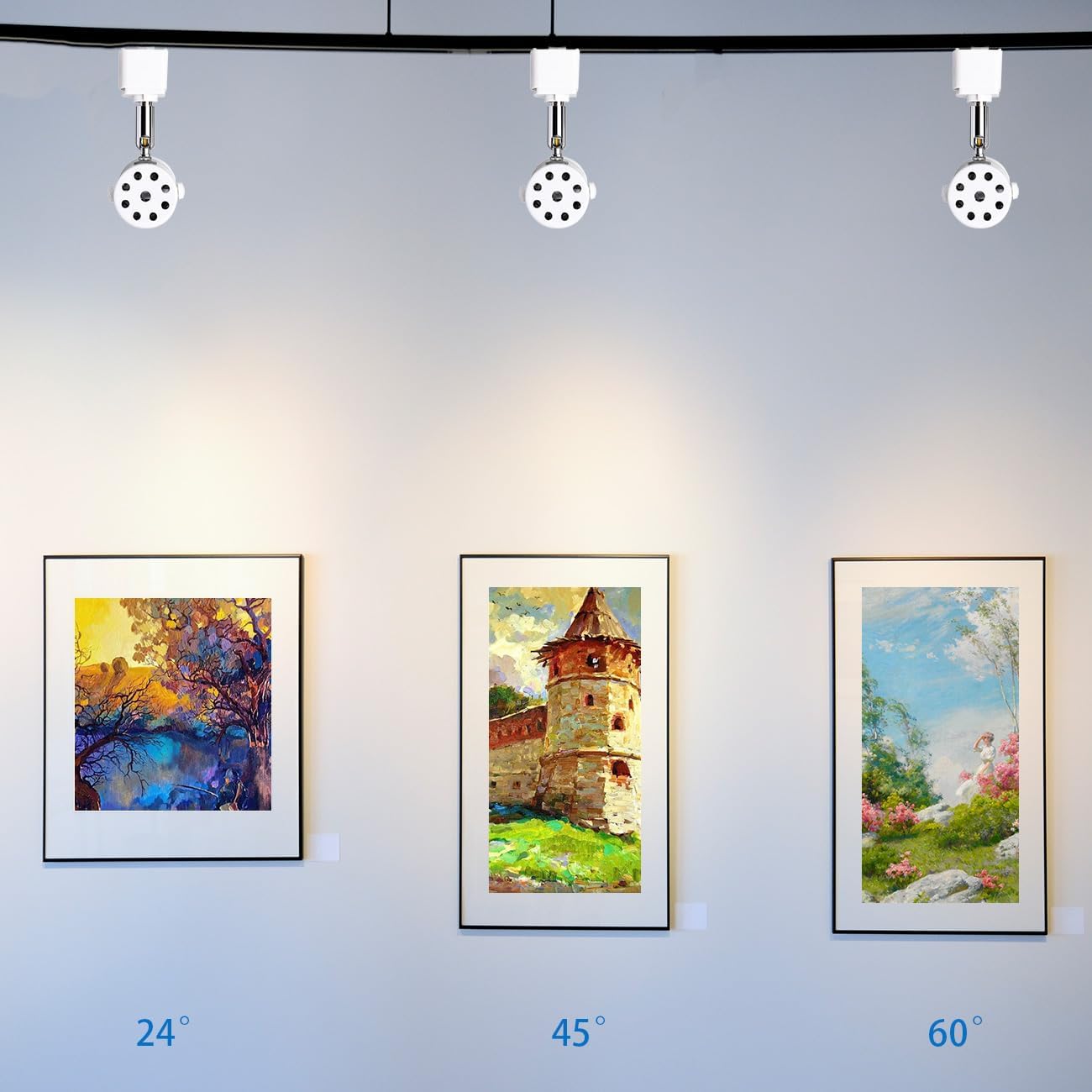 EAGLOD H Track Lighting Heads 10 Pack Dimmable Warm White