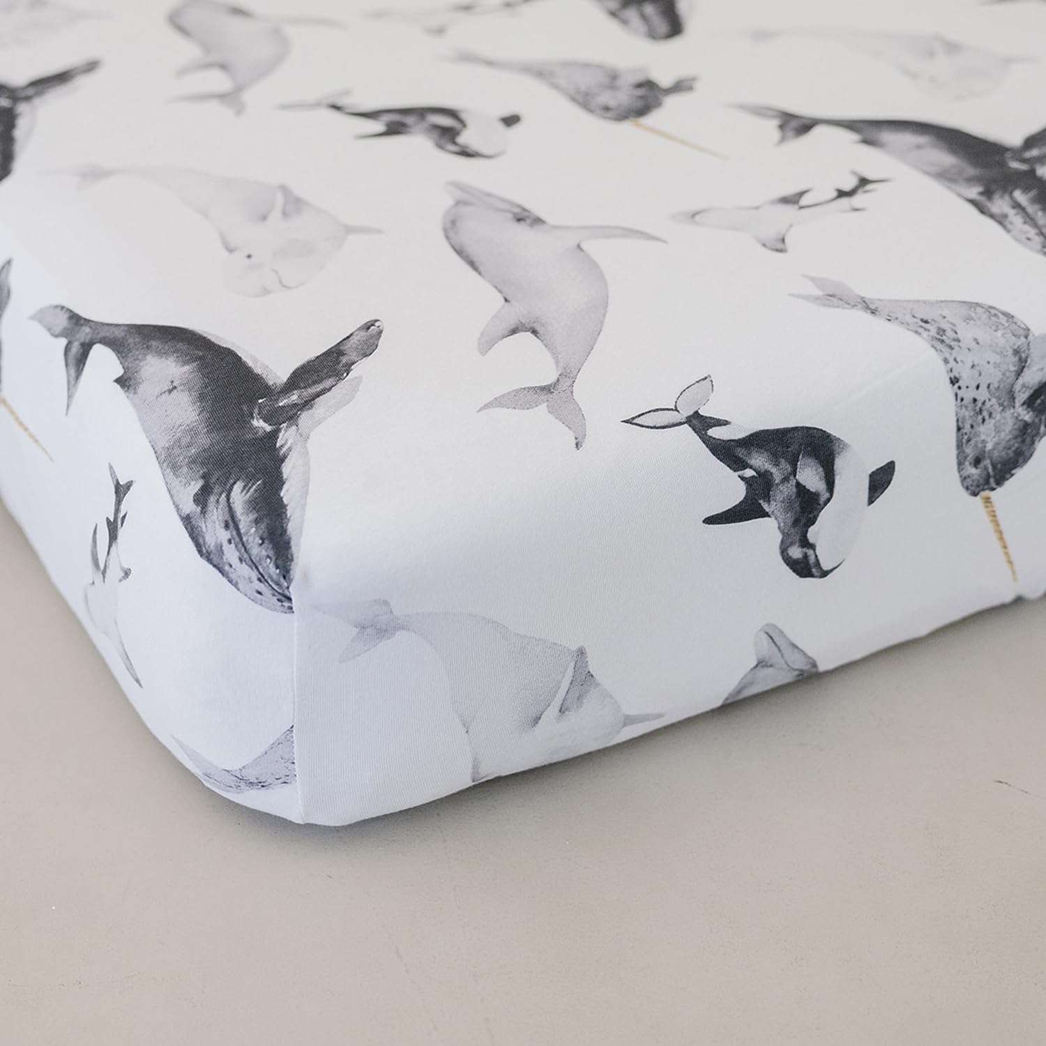 Pobibaby 2 Pack Ocean Crib Sheets for Baby Boy