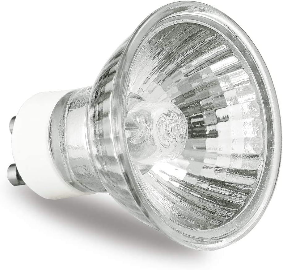 LIGCAS 50Watt Dimmable Halogen Bulbs MR16 GU10 Warm White