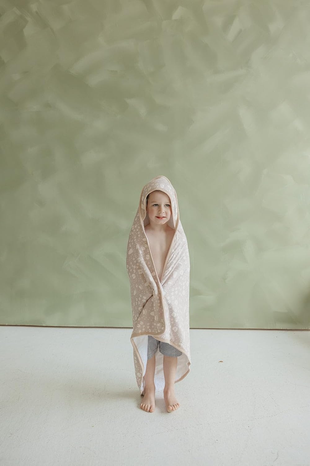 Copper Pearl Hooded Bath Towels for Baby and Kids