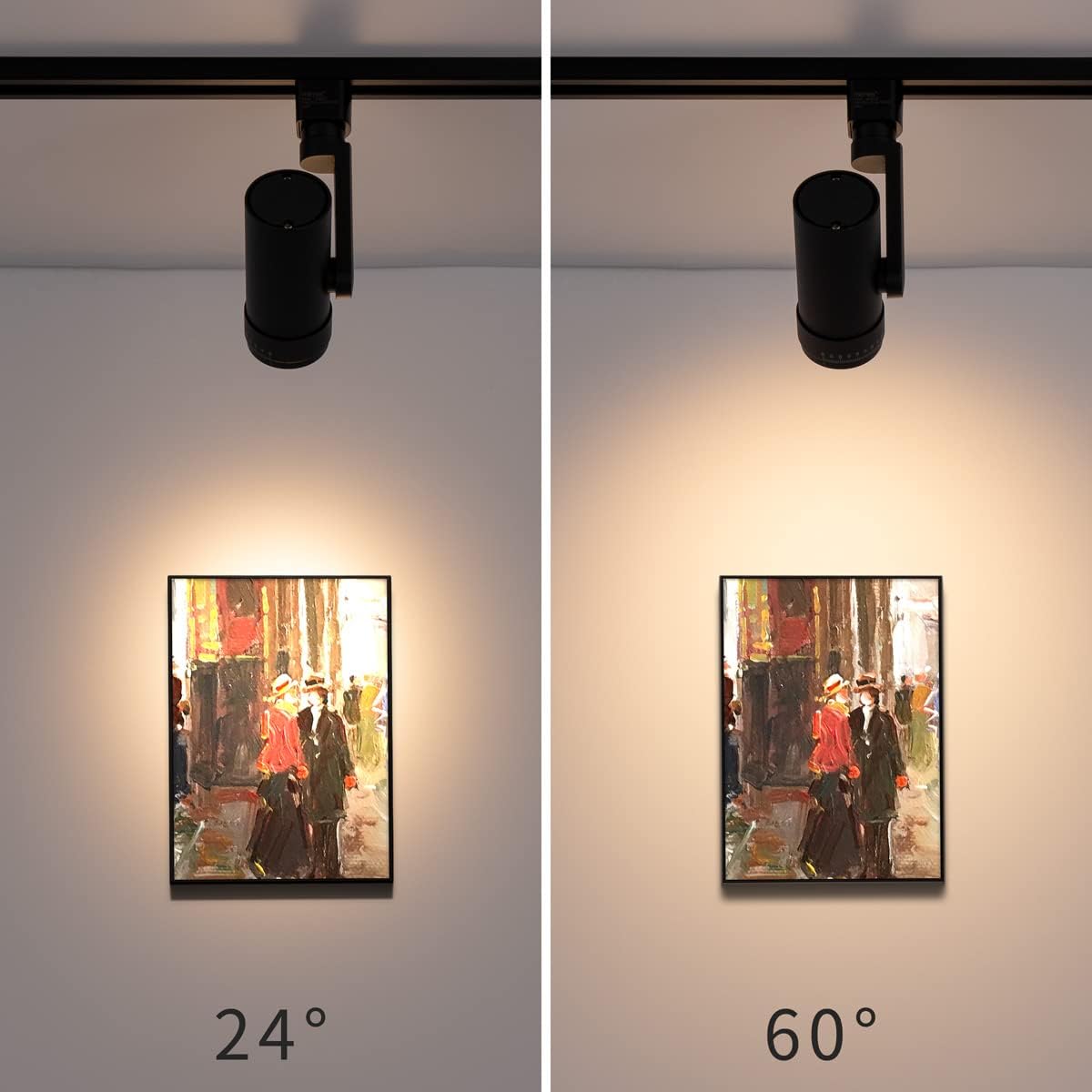 Mirrea LED Track Light Heads Pack of 3