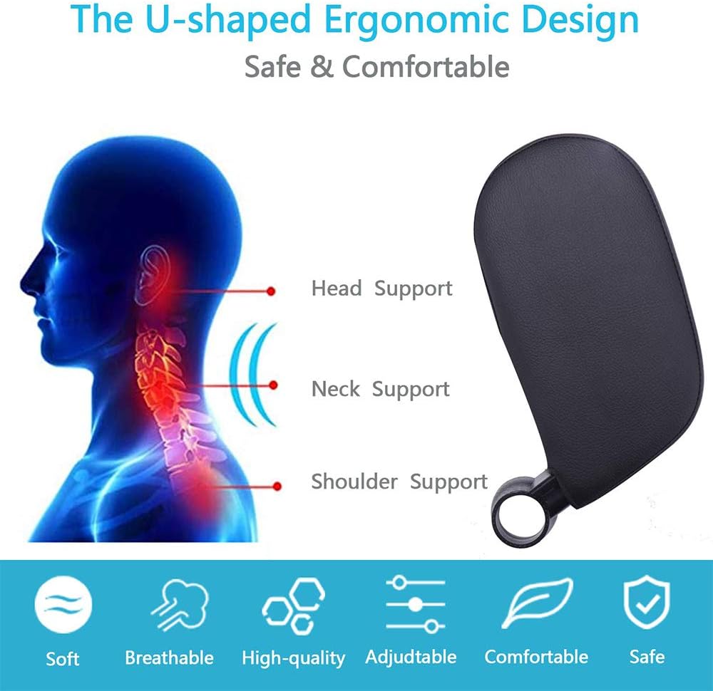 JEWUNO Car Headrest Pillow 360 Adjustable