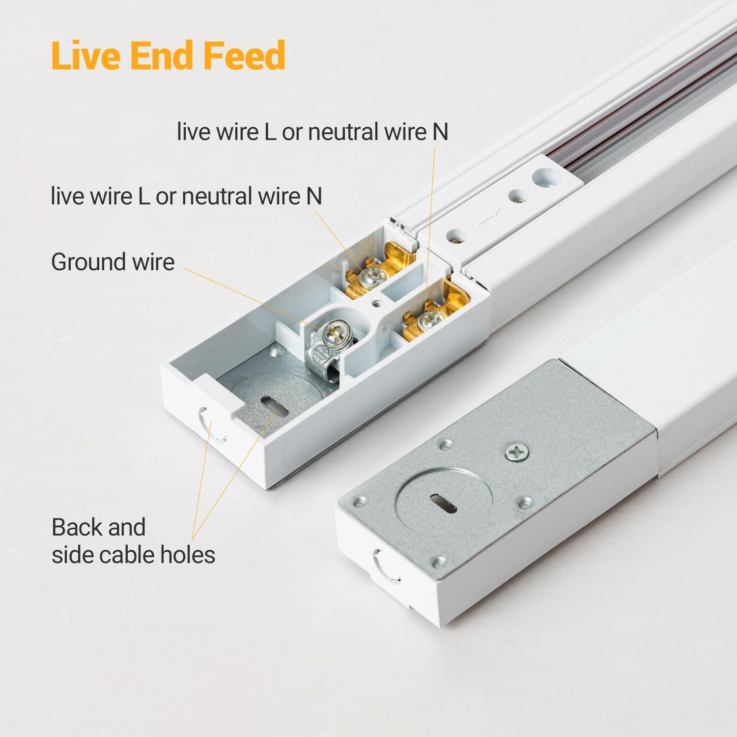 VANoopee 16FT H Track Lighting Rails Kit 1