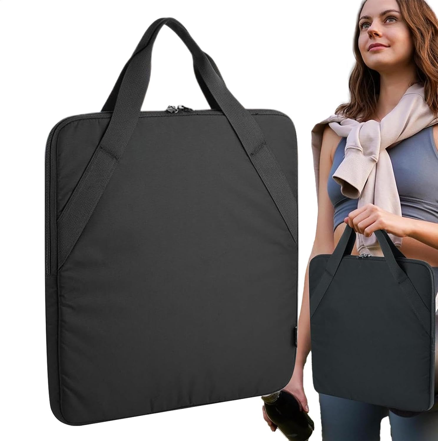 Digital Bathroom Scale Travel Case with Handle and Double Zipper