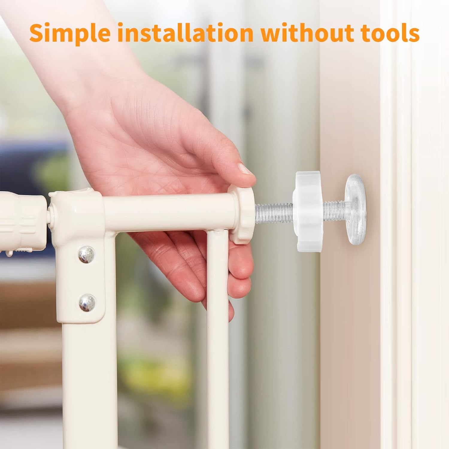 Unlorspy 4 Pack M10 Baby Gate Spindle Rods 1