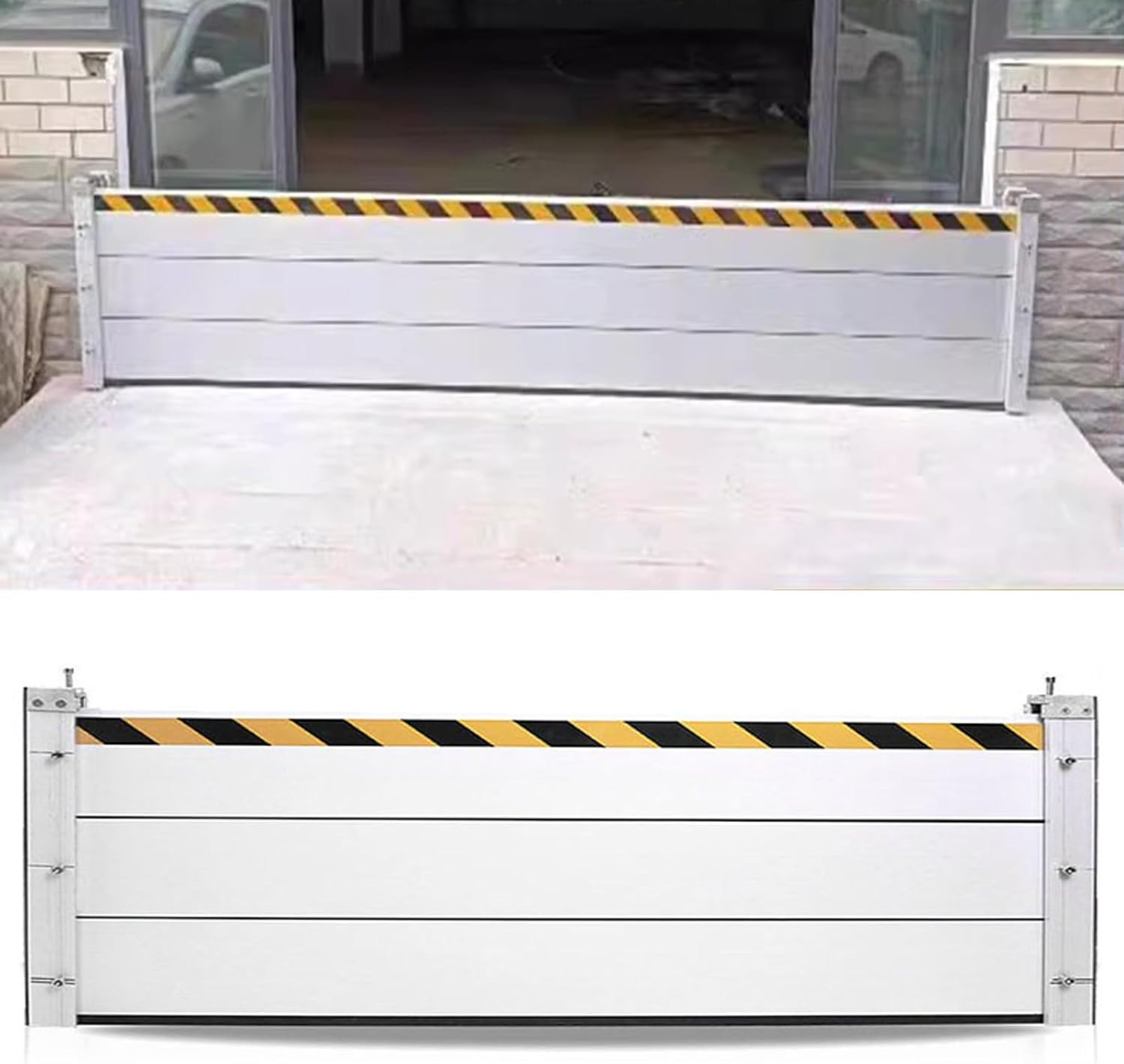 High Flood Control Baffle Door Barrier Aluminum Gate