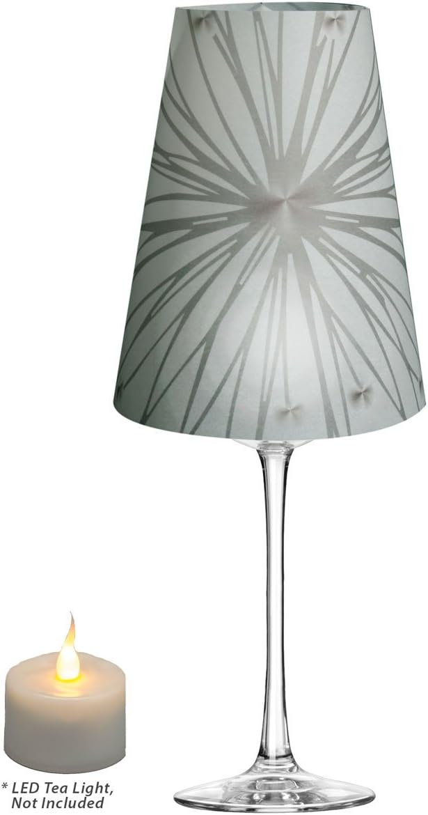 Royal Designs Vellum Tea Light Lampshade Set of 20