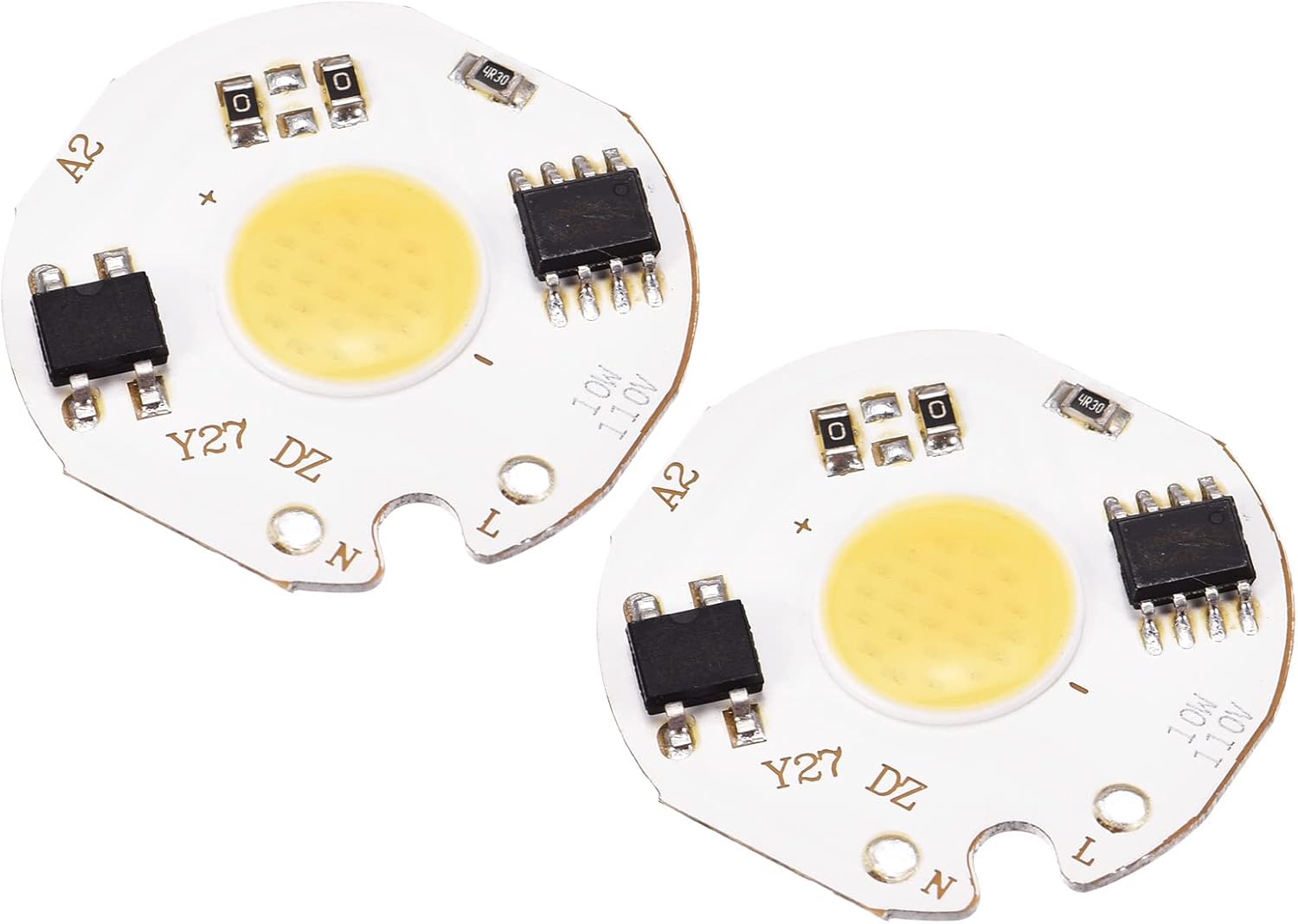 MECCANIXITY 10W Cool White LED Chip Bulb 2 Pack 1