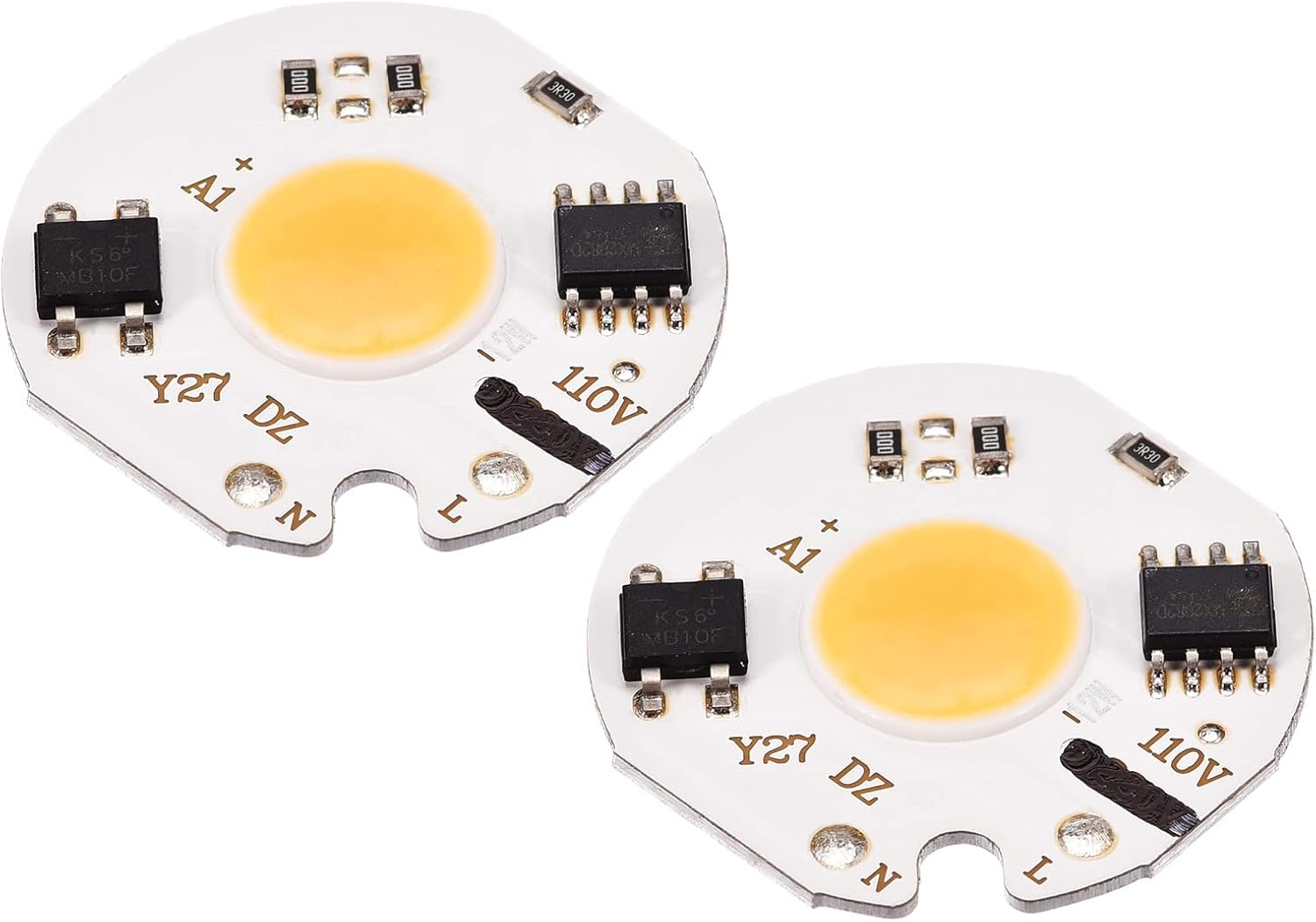 MECCANIXITY 12W LED Chip Bulb 2 Pack Warm White