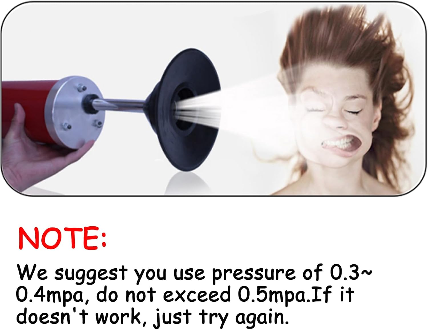 PreAsion JT4 Pneumatic Pipe Dredge Tool
